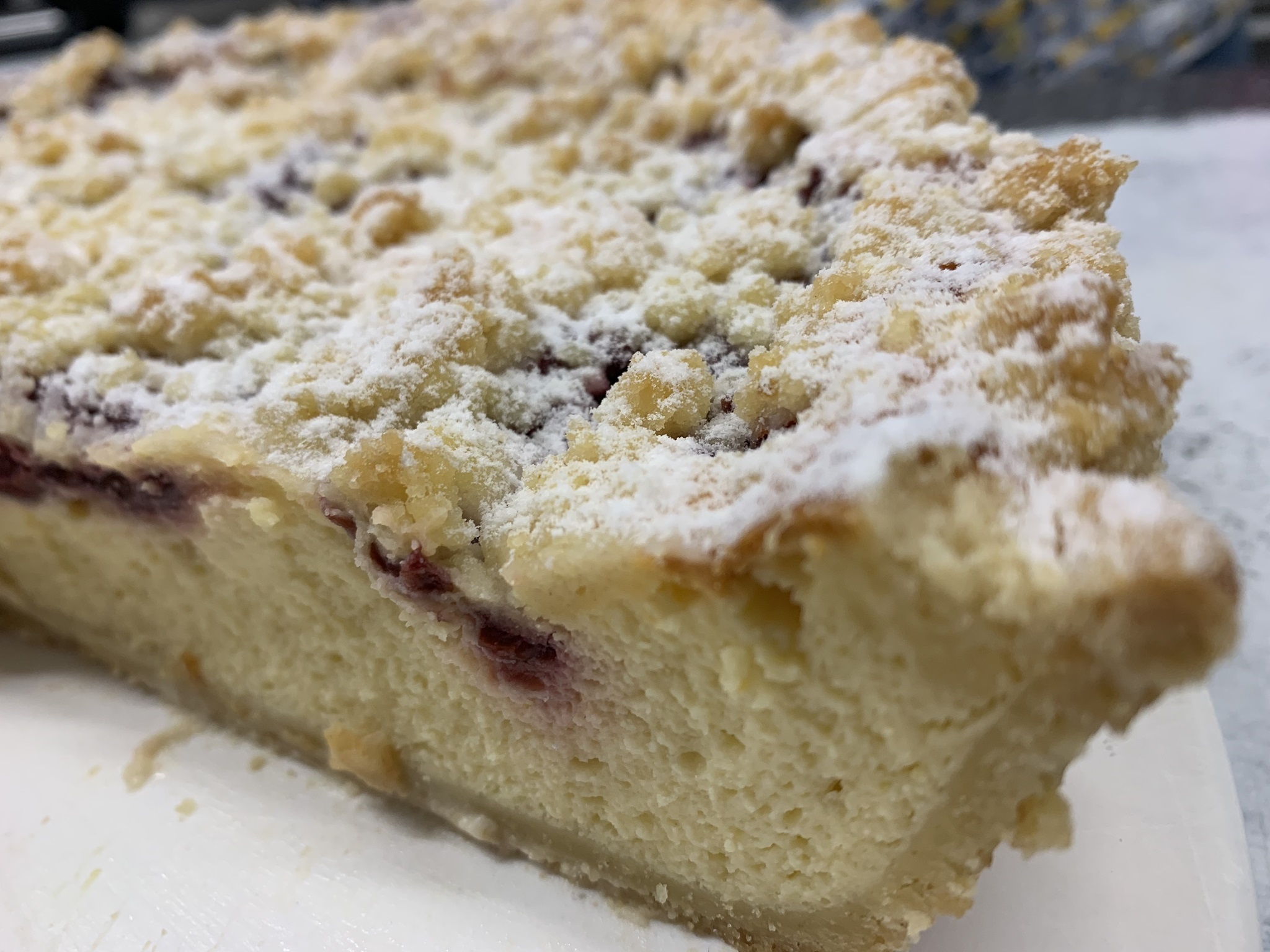 Quarkstreusel mit Frucht